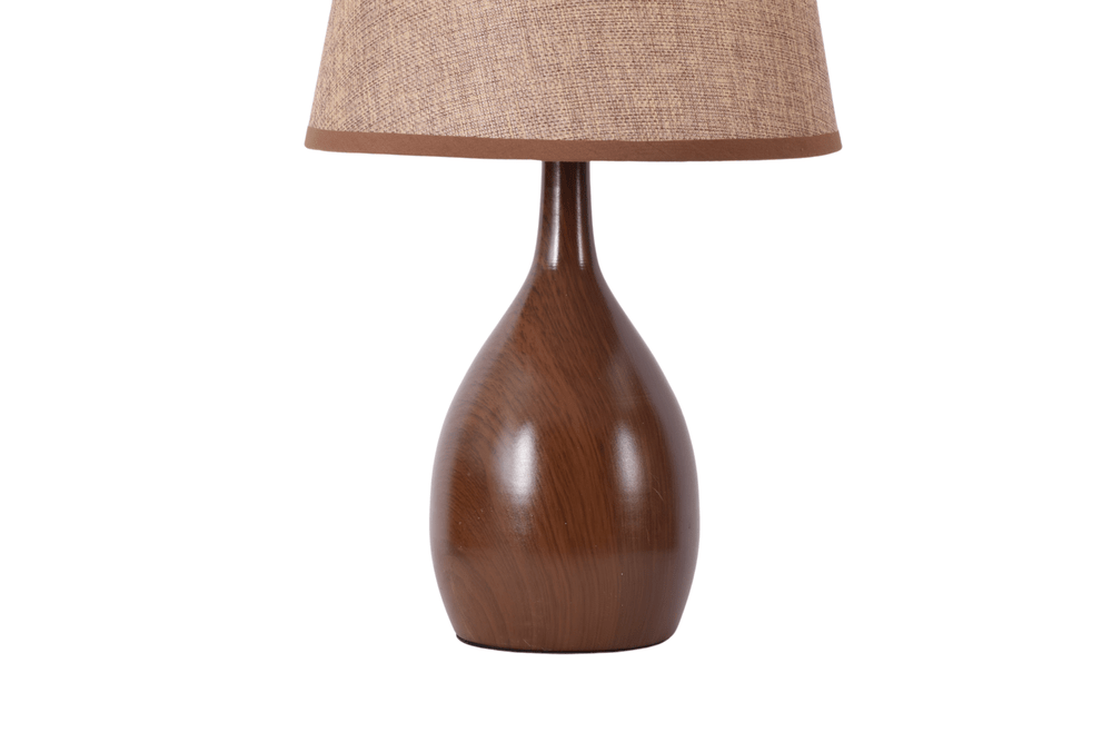 LED Side Table &amp; Desk Lamp – Modern Style Lamp with Wood Finish