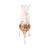 Crystal Blossom Wall Light