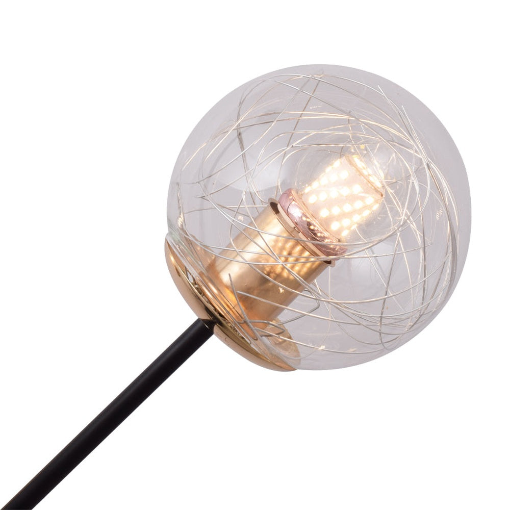 Modern Mobile Globe Chandelier - 6 Light