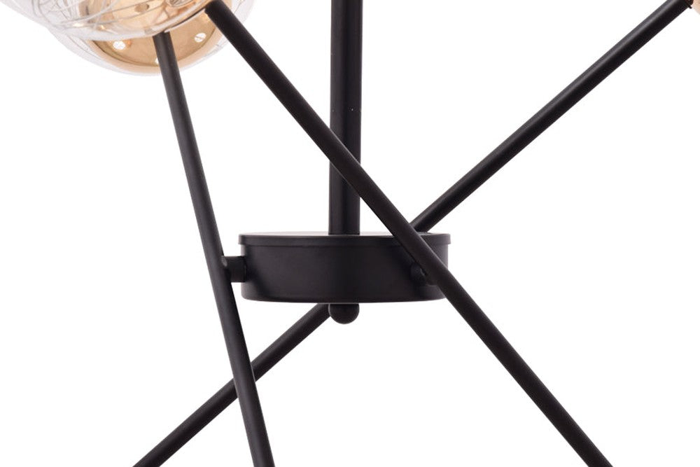 Modern Mobile Globe Chandelier - 6 Light