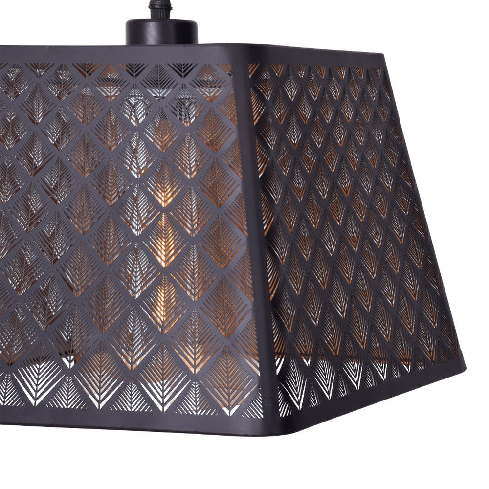 Midrib Pendant Light (Black)