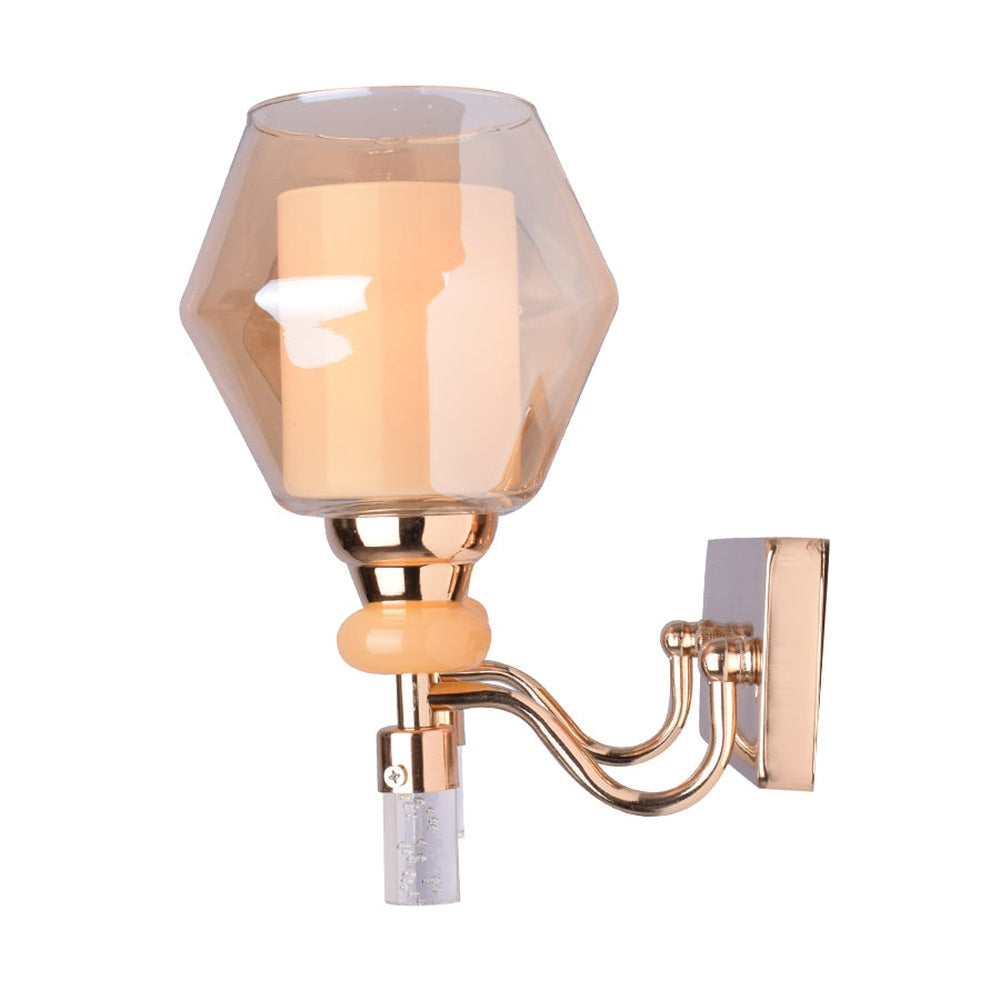 Gold Reflections Wall Light - 2 Light