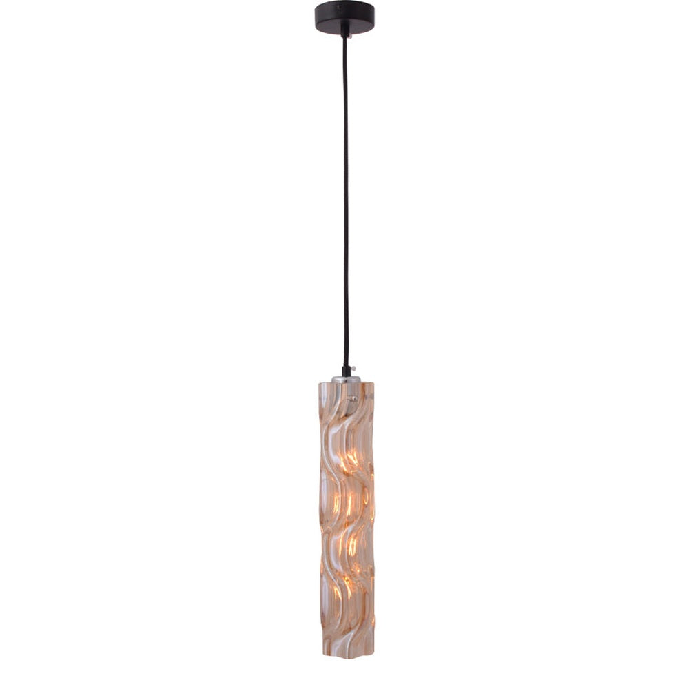 Billow Pendant Light (Amber)