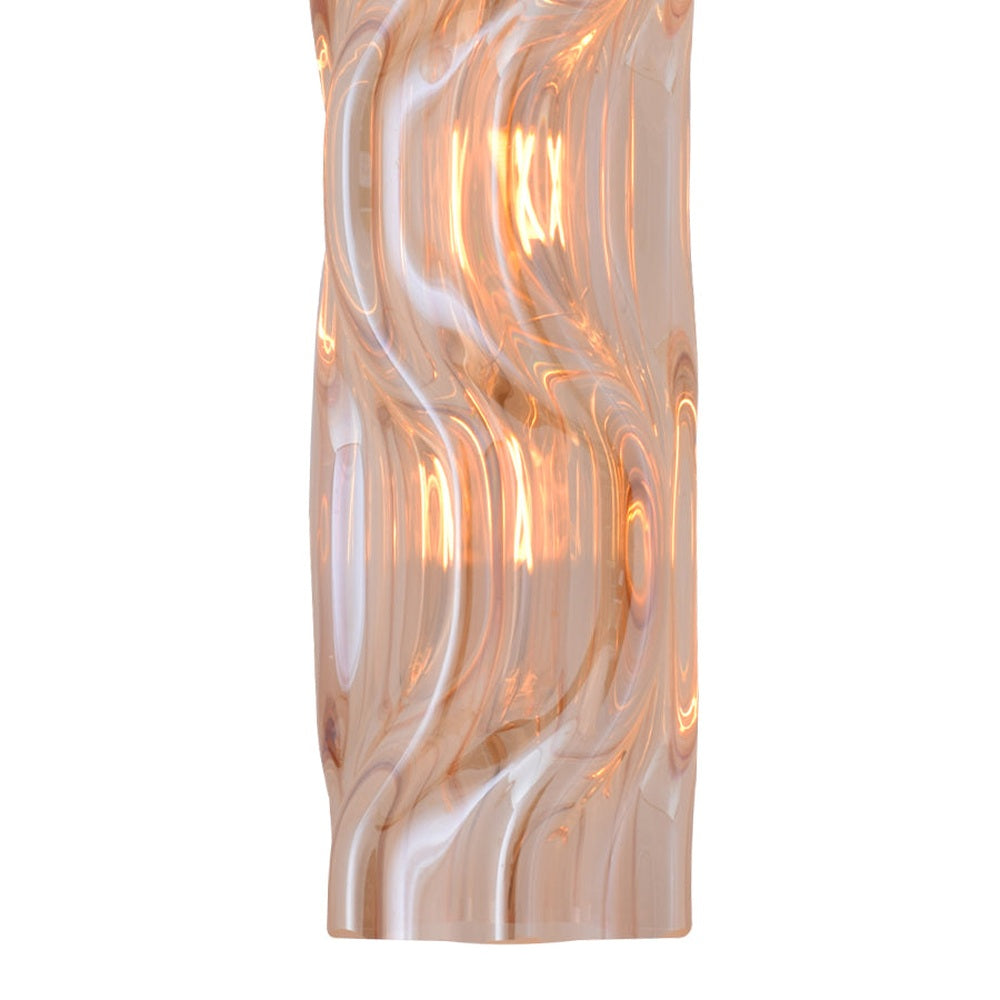 Billow Pendant Light (Amber)