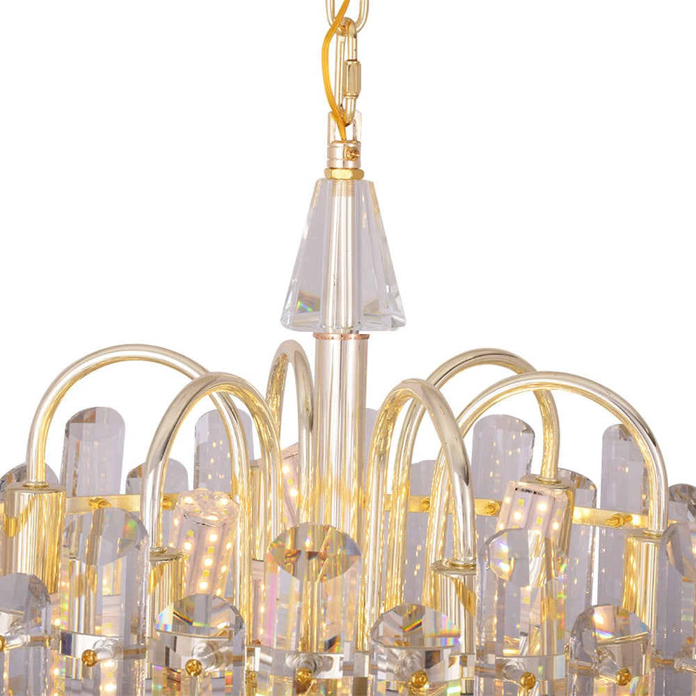 Modern Glam Round Crystal Chandelier (550mm)