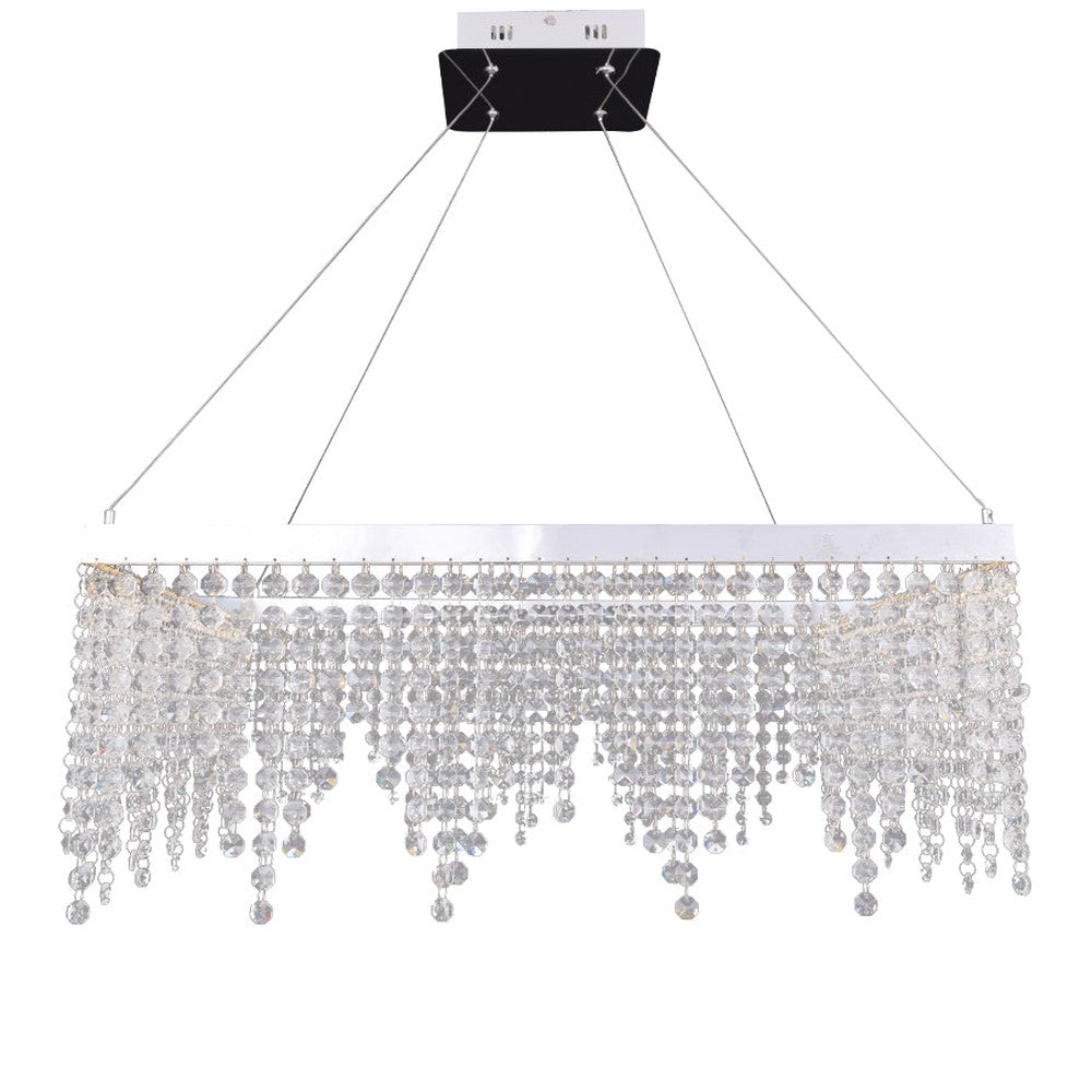 Raining Crystals Chandelier (LED)