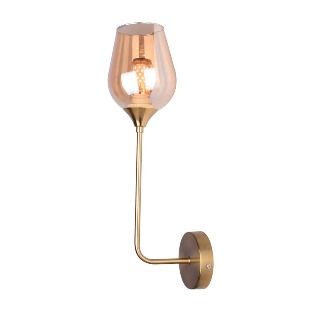 Golden Ember Wall Light
