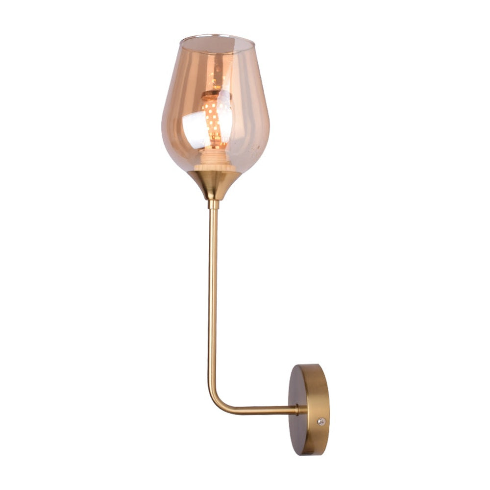 Golden Ember Wall Light