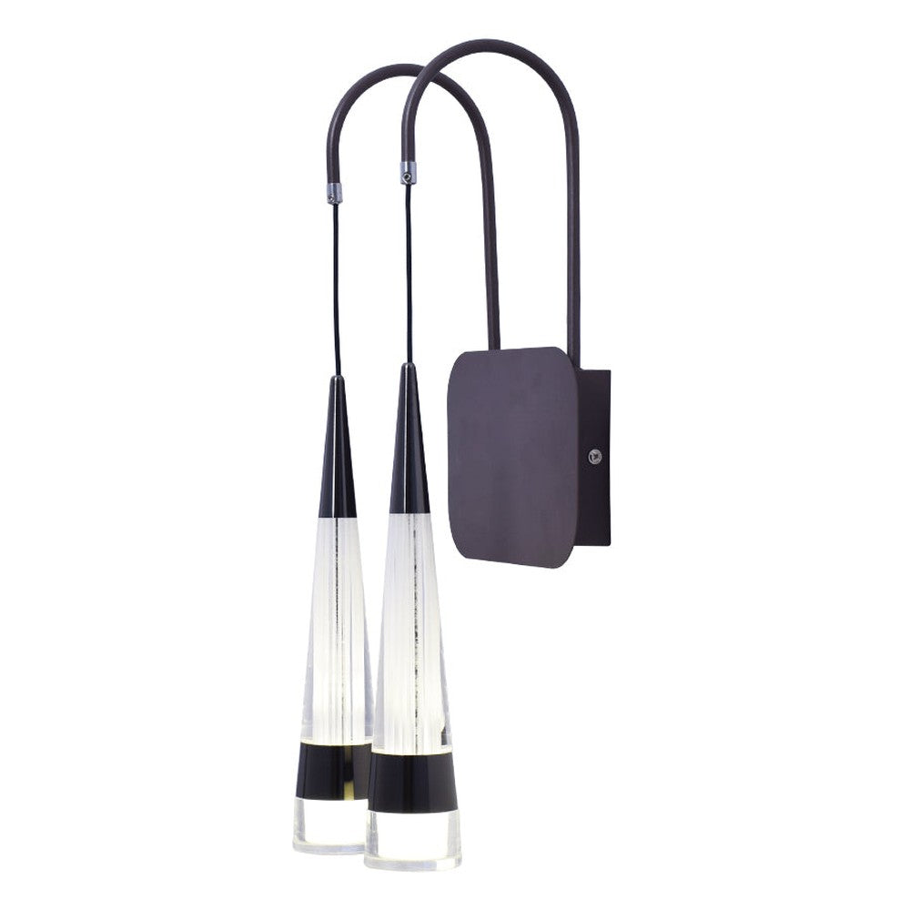 On Cue Wall Light - 2 Light LED