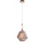 Amber Honeycomb Pendant Light