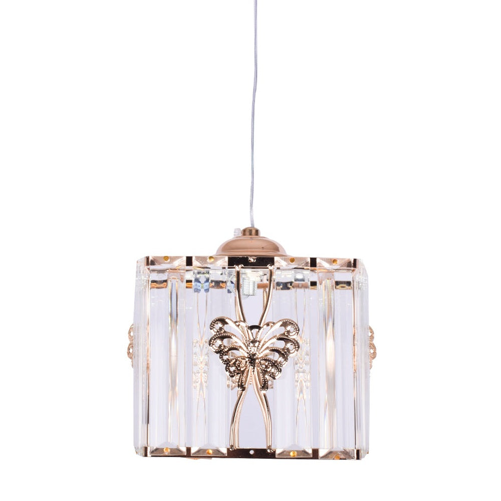Butterfly Crystals Hanging Light