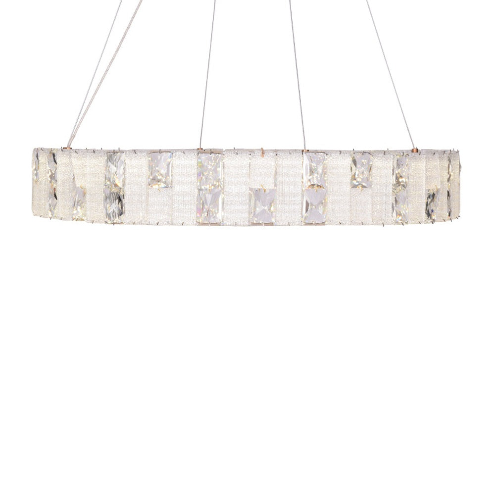 Crystal Halo Chandelier