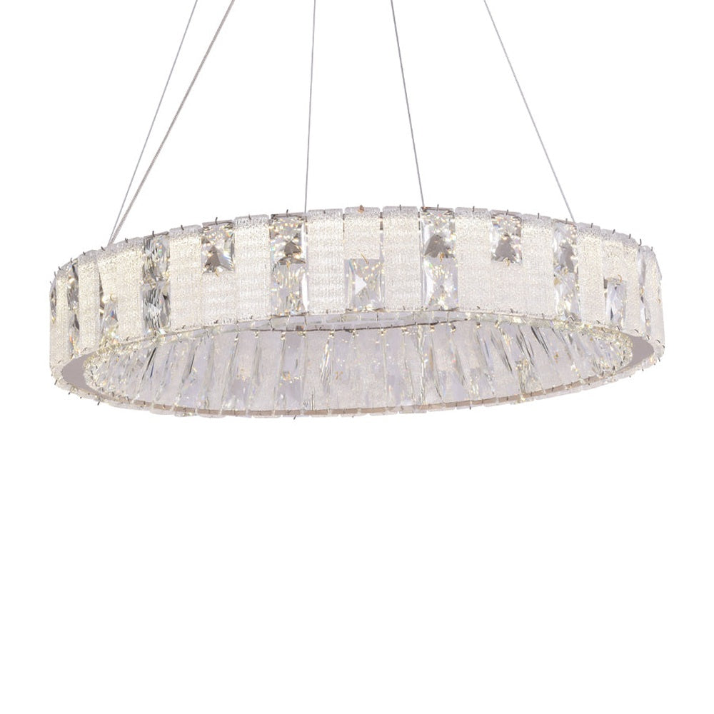 Crystal Halo Chandelier