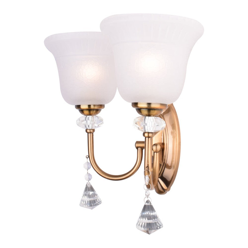 Gilded Harmony Wall Light (2 Light)