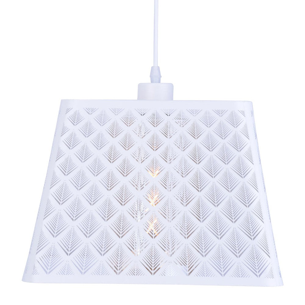 Midrib Pendant Light (White)