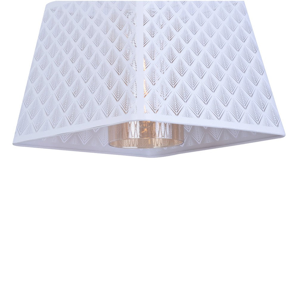 Midrib Pendant Light (White)