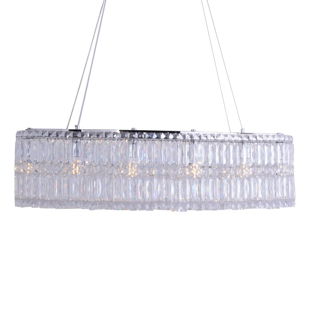 Crystal Circuit Chandelier