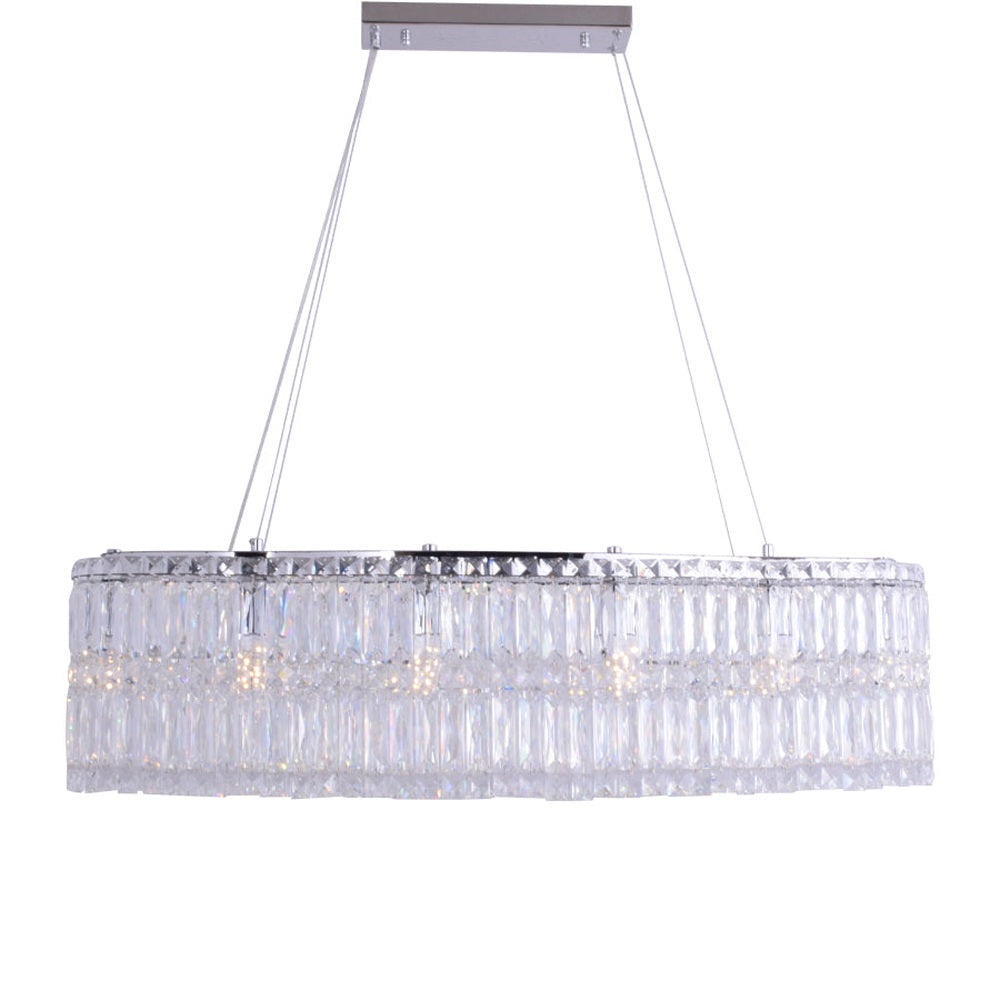 Crystal Circuit Chandelier