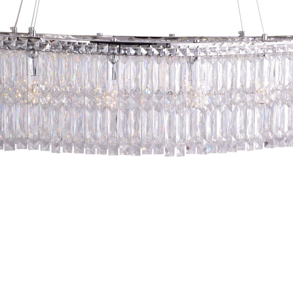 Crystal Circuit Chandelier