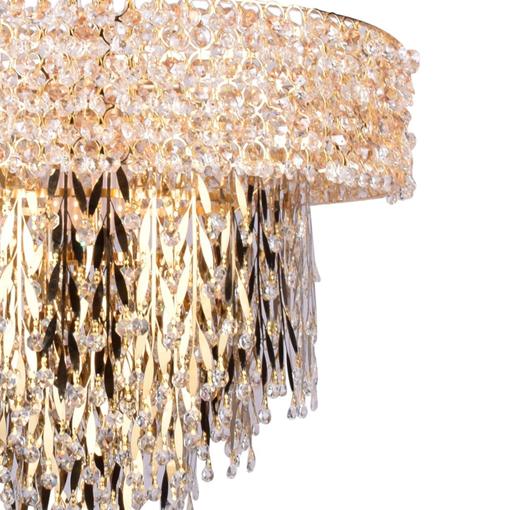 Gilded Petals Chandelier
