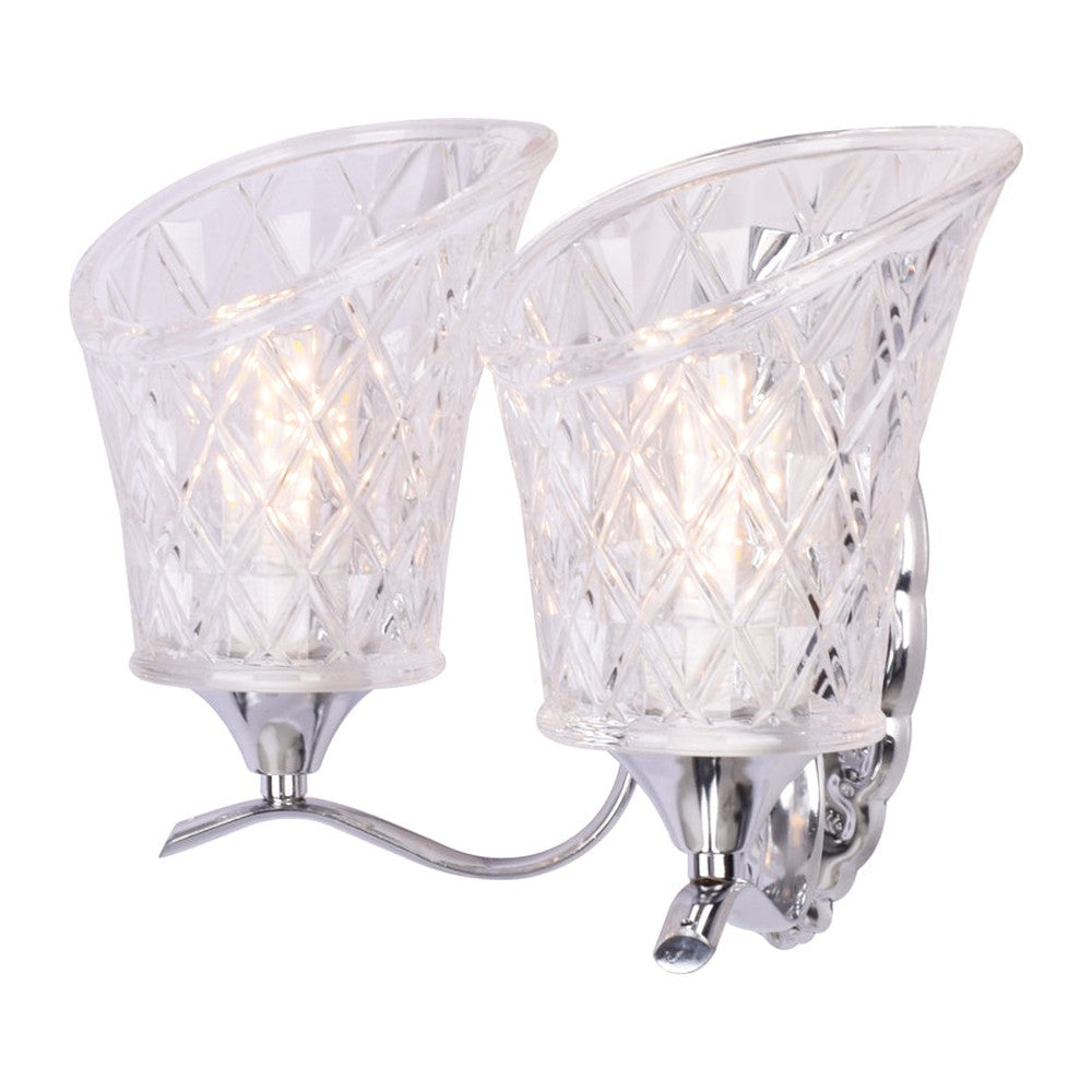 Serenity Shimmer Wall Light (2 Light)