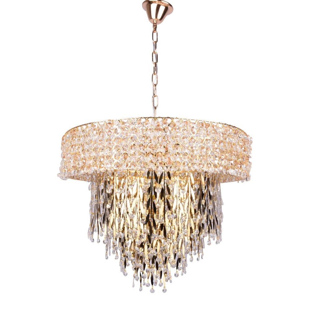 Gilded Petals Chandelier