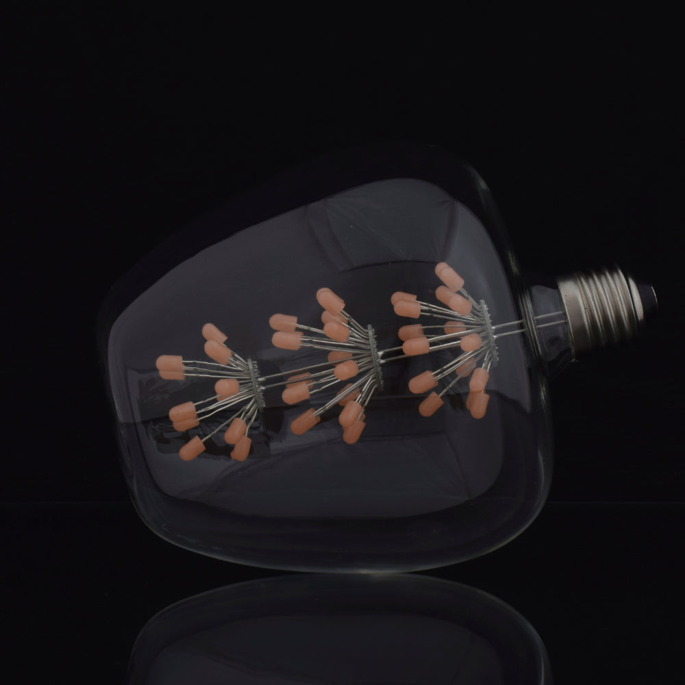 Apple Shaped Decorative 8 watt LED Bulb (Warm White)