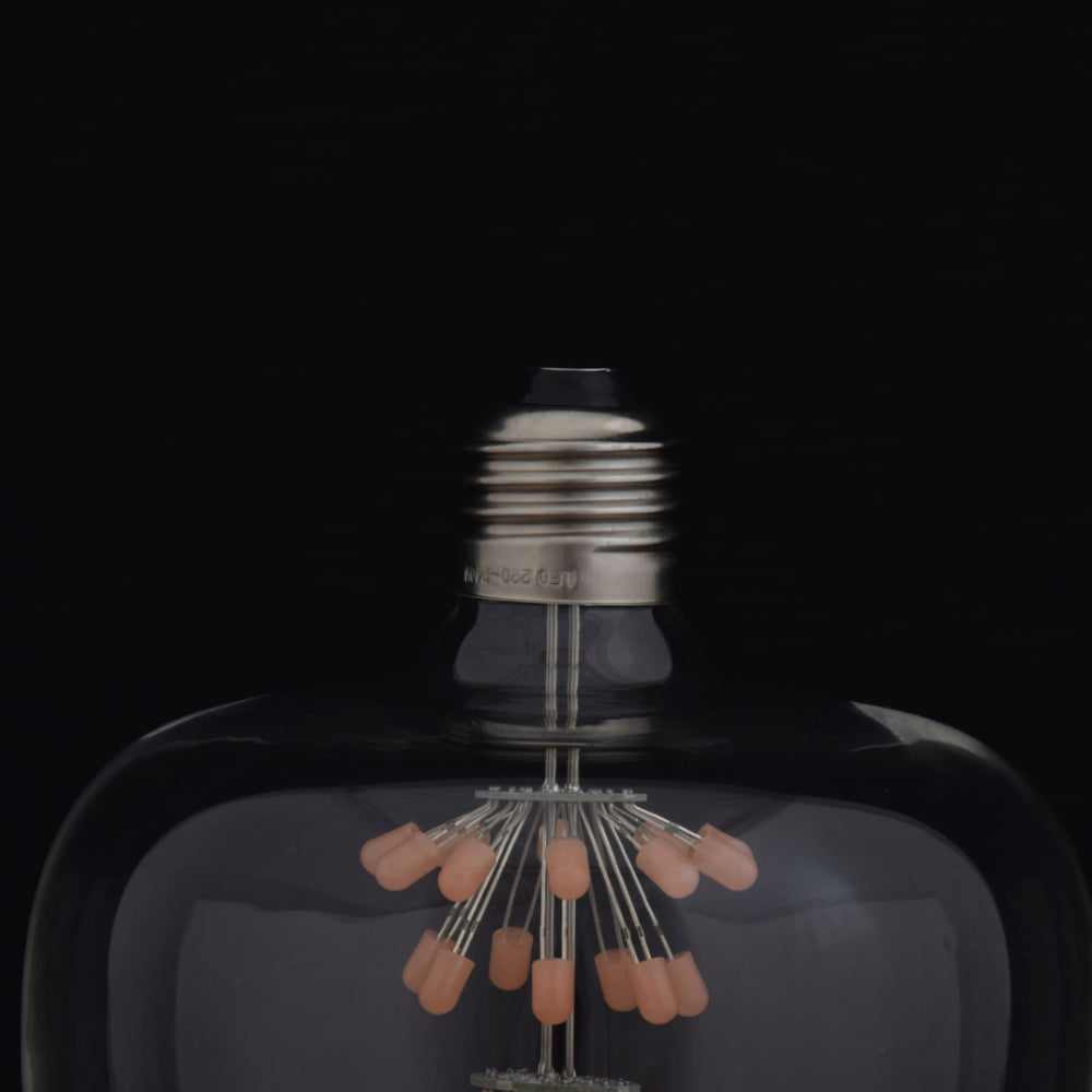 Apple Shaped Decorative 8 watt LED Bulb (Warm White)