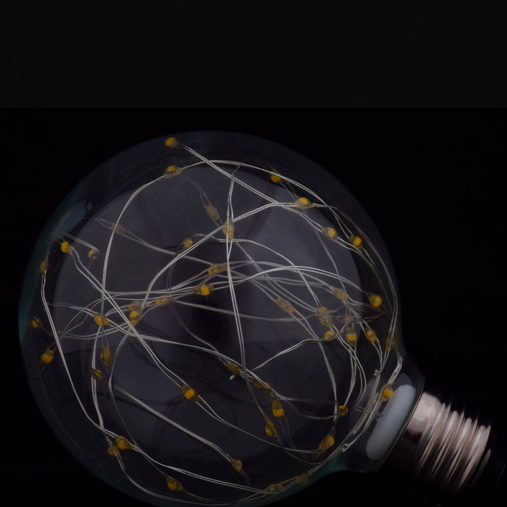 Decorative 3 watt LED G95 Edison Bulb