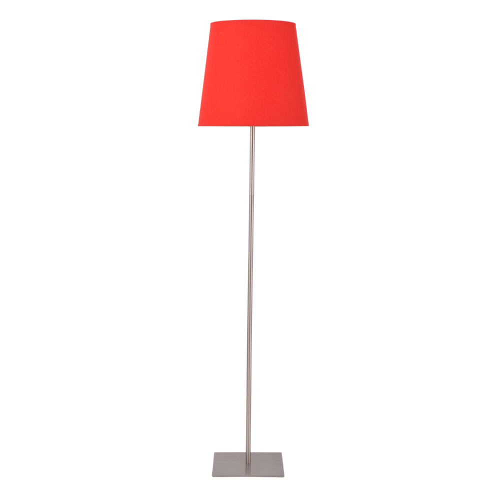 Red Shade Floor Lamp