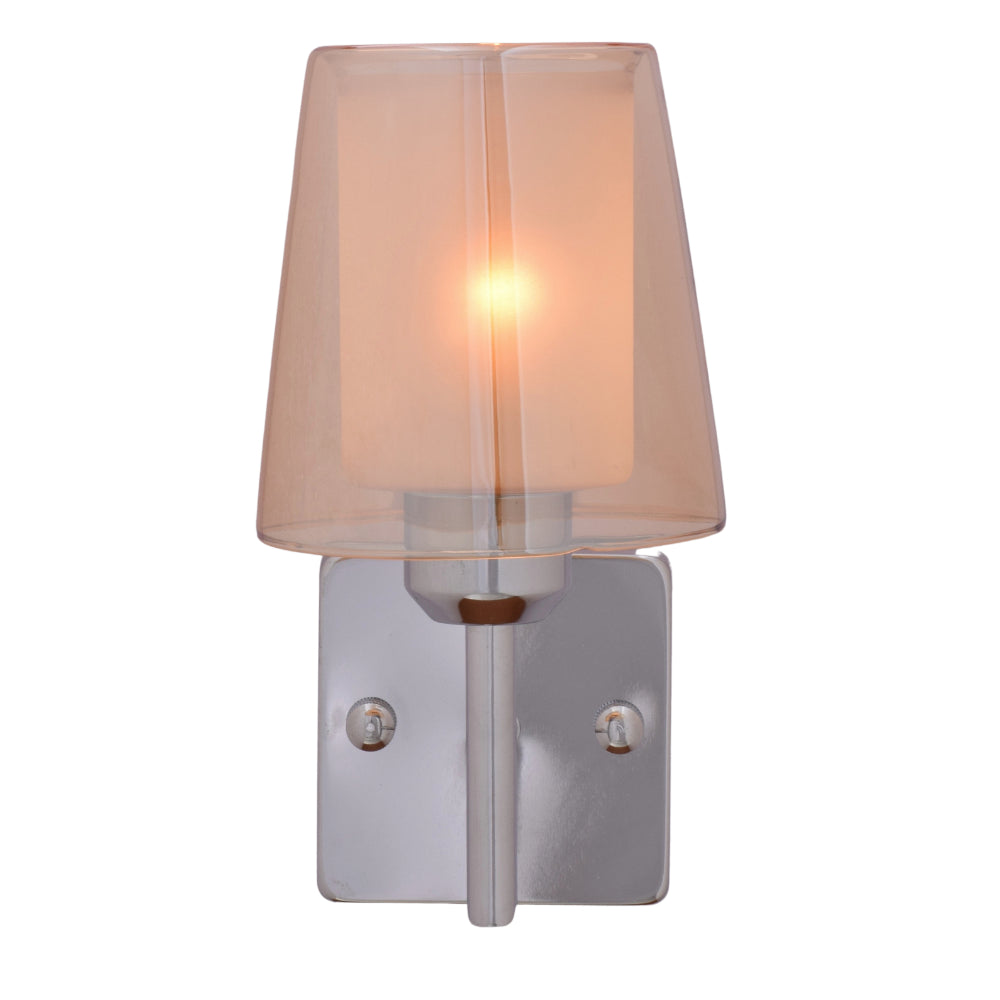 Chrome Glow Wall Light