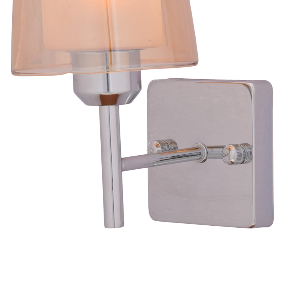 Chrome Glow Wall Light
