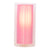 Pink Shade Wall Light (Round Glass)