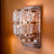 Crystals Rose Gold Wall Light