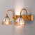 Dome 2 Lamp Wall Light