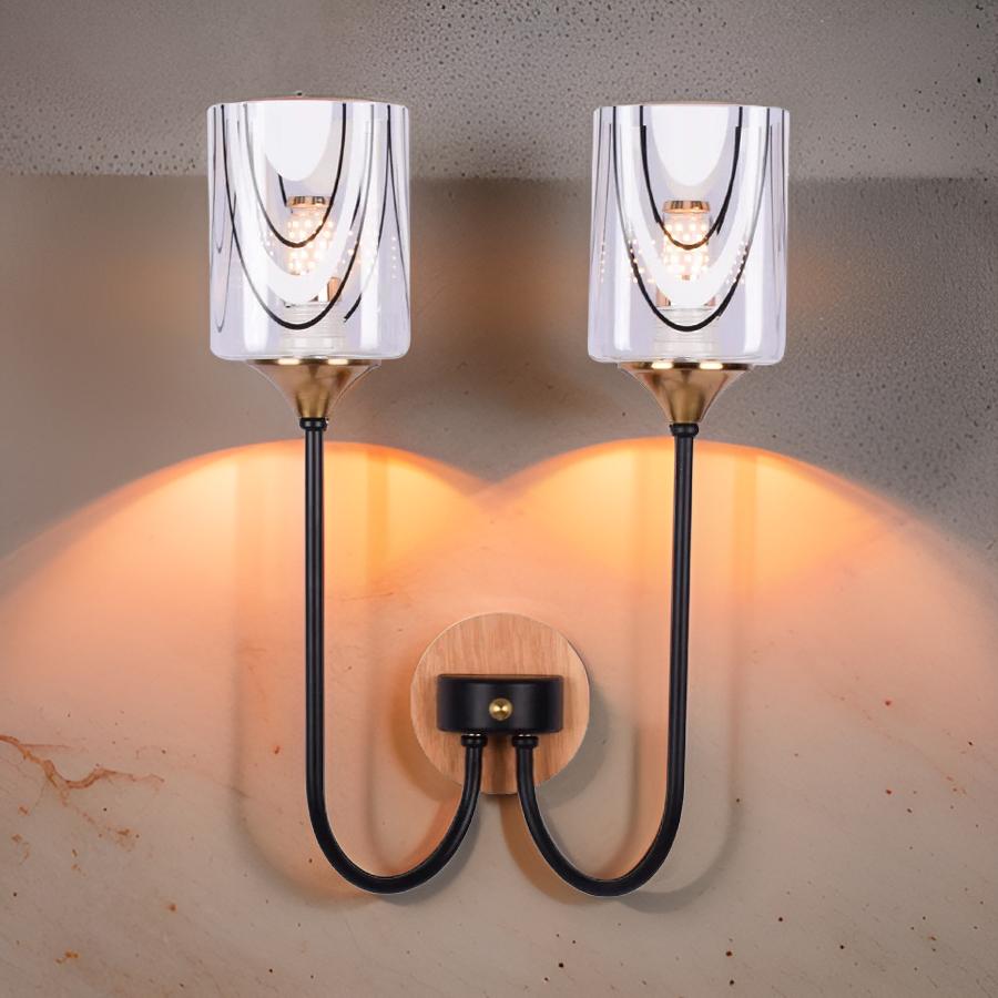 Long Arm Classic Wall Light - 2 Arms