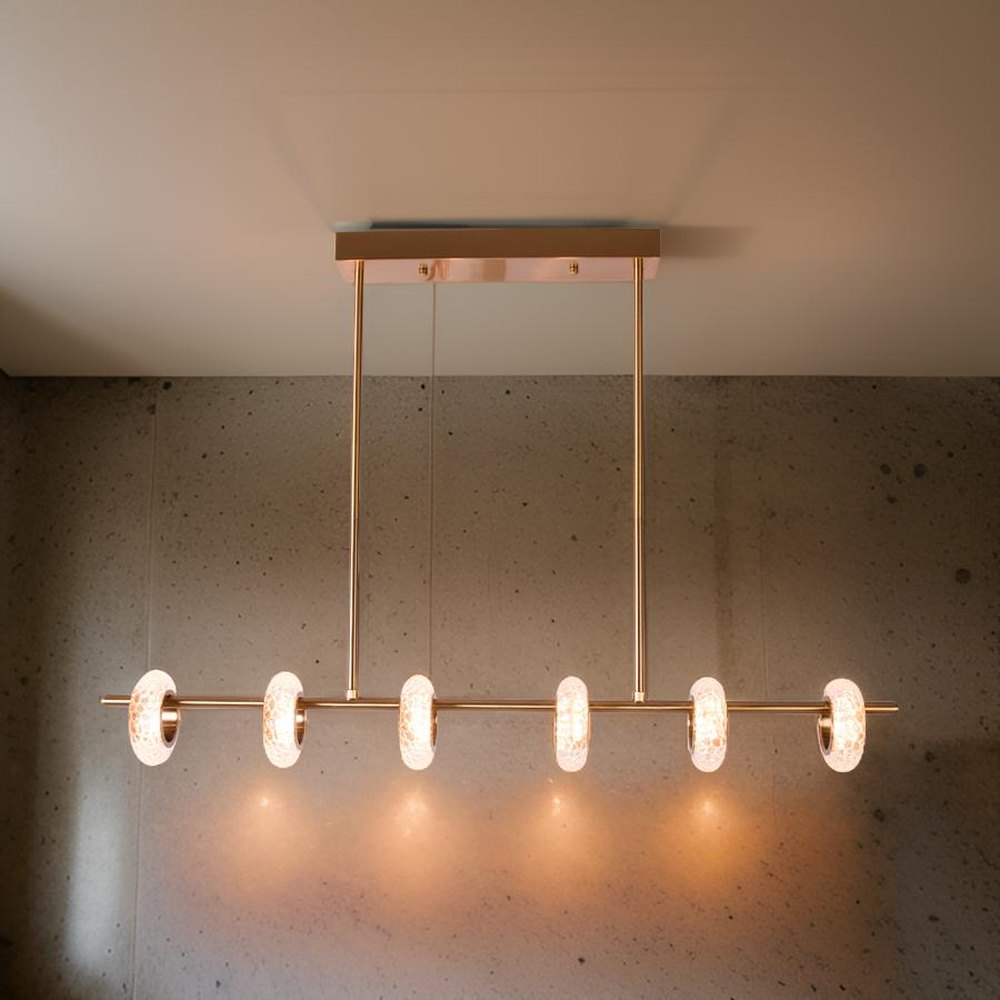 Stiletto LED Chandelier 6 Light