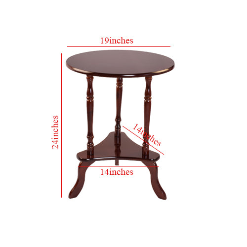 Round Side Coffee Table Multipurpose Home Furniture-Starry Night