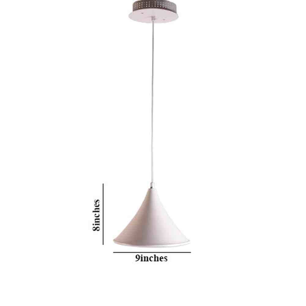 Cone LED Pendant Light White-Starry Night