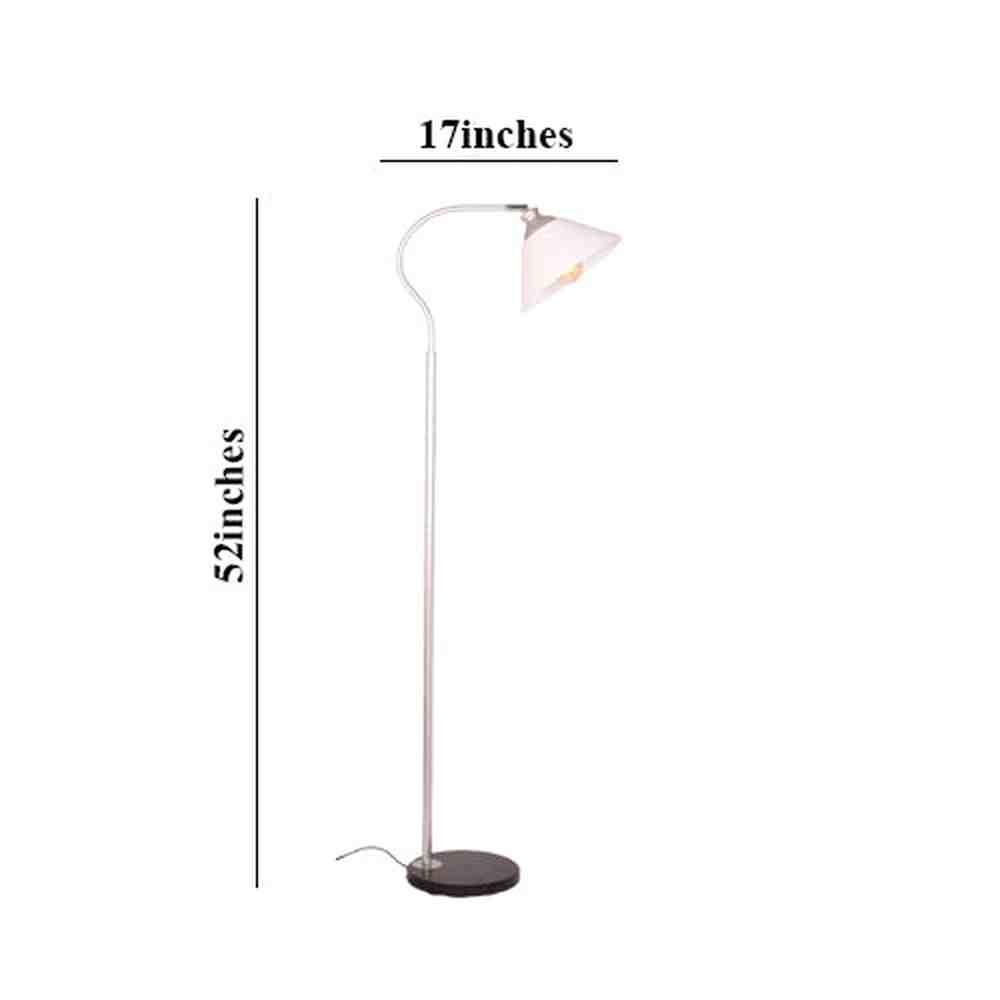Reading Floor Lamp Modern Lamp, Silver E27-Starry Night