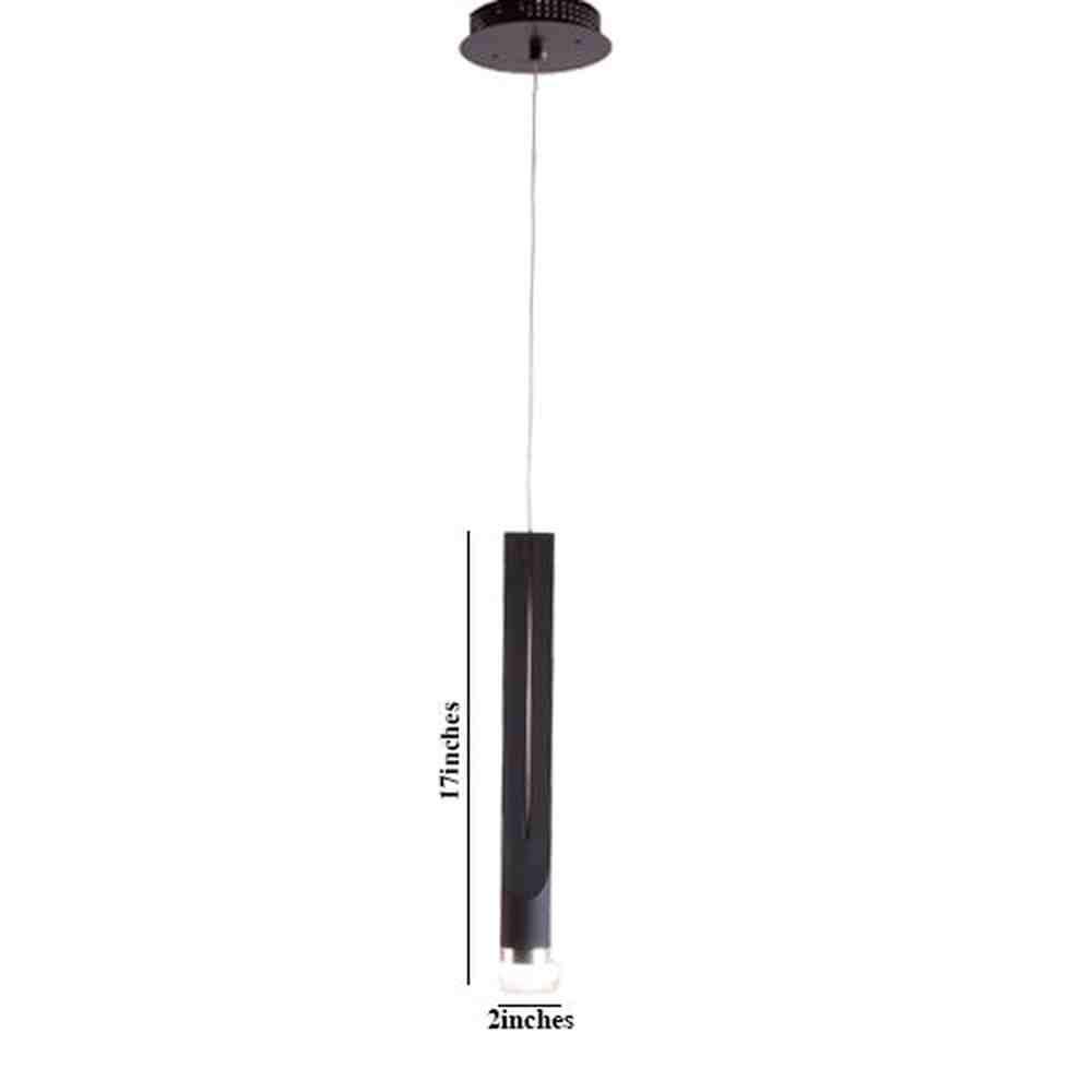 LED Pendant Light Black-Starry Night