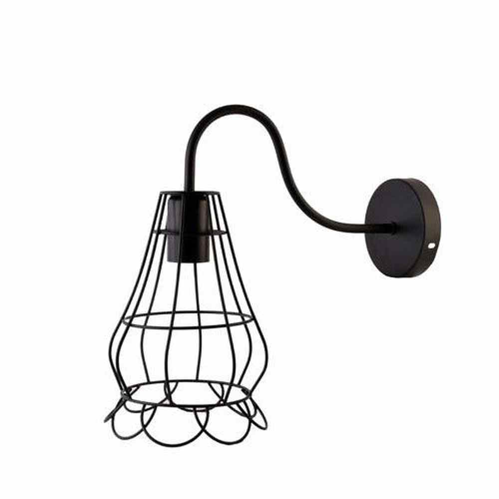 Industrial Vintage Metal Cage Wall Light-Starry Night