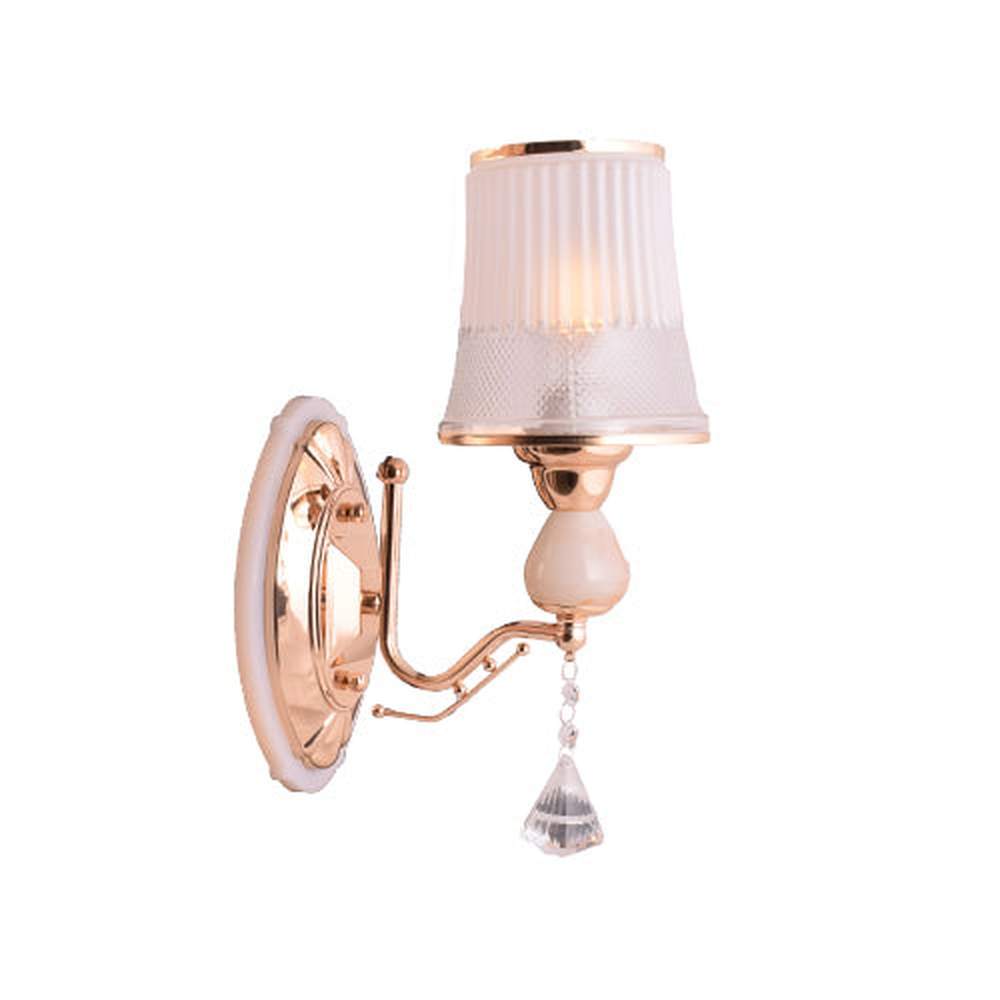 Decorative Gold Wall Light with Glass Shade-Starry Night