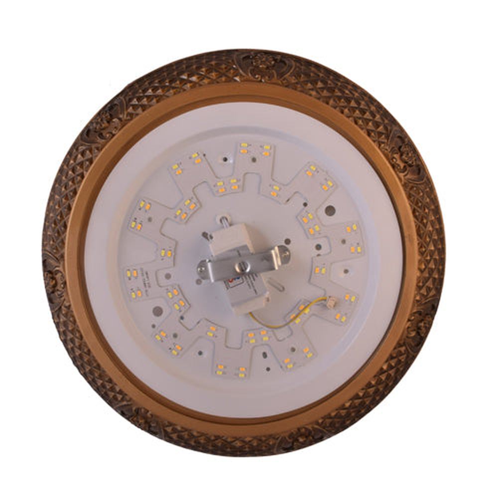 LED Decorative Ceiling Light with Glass Shade 2 in 1 Colour 20 watt-Starry Night