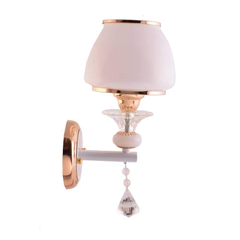 Wall Light Gold with White Shade-Starry Night