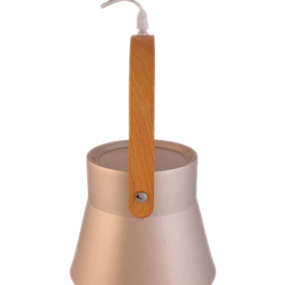 Metal Pendant Light E27 Base Luxury Gold with Wood Handle-Starry Night