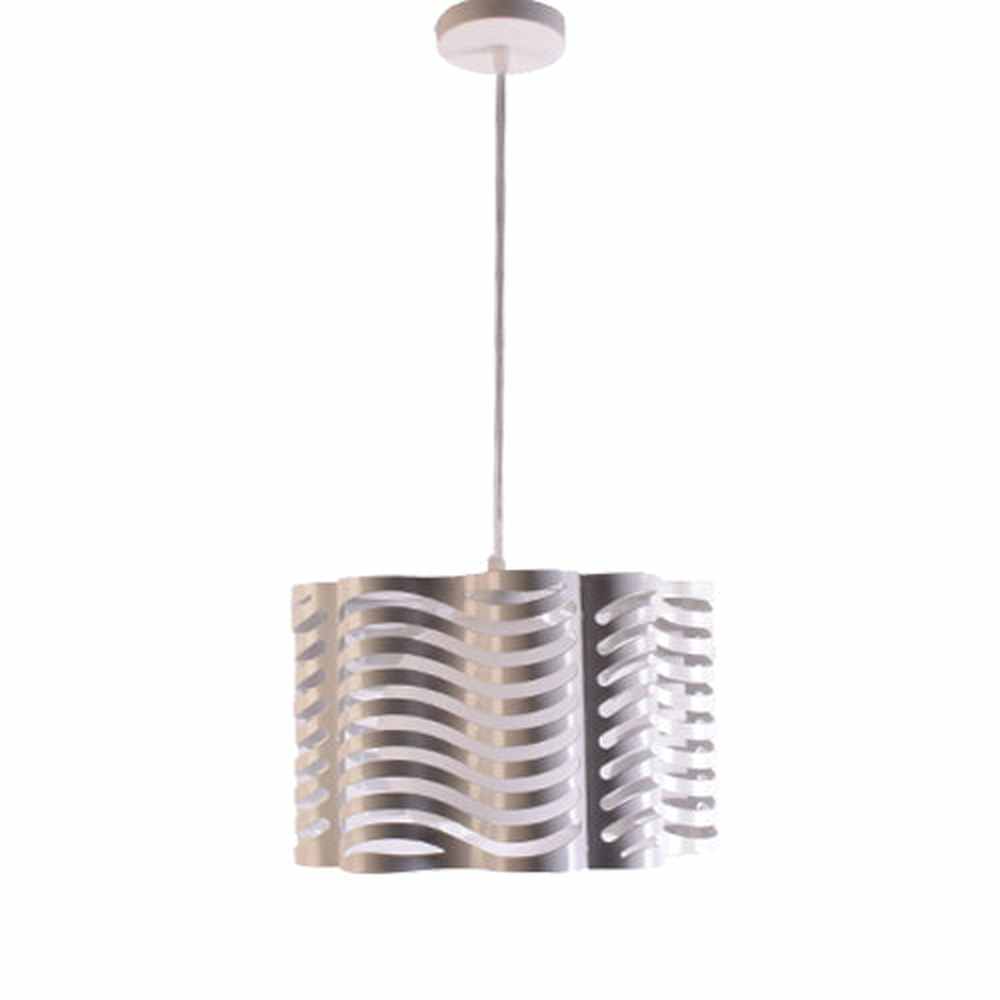 White Pendant Light with Shade E27 Holder-Starry Night