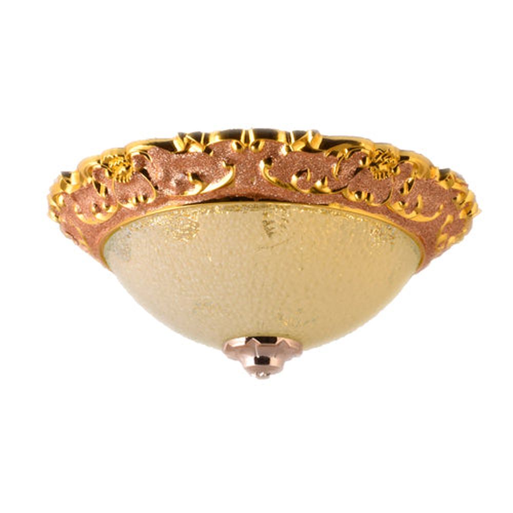 LED Decorative Ceiling Light 3 in 1 Color 12.5 inches, Yellow Gold-Starry Night