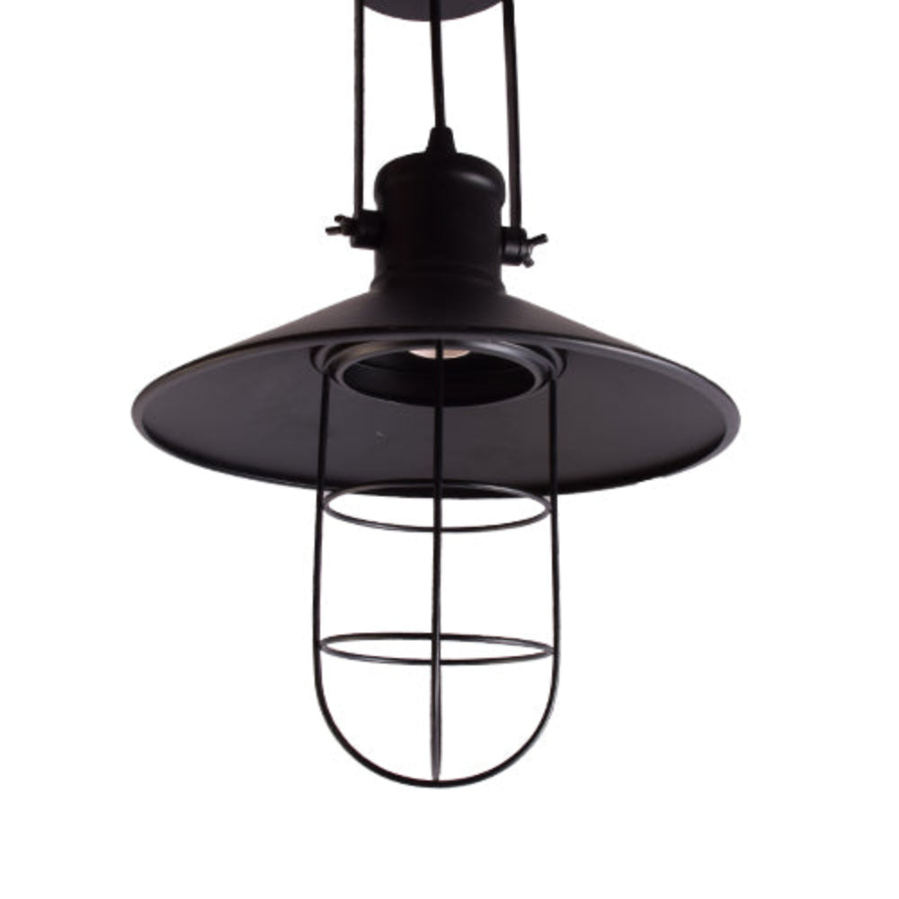 Black Pendant Light with Shade-Starry Night