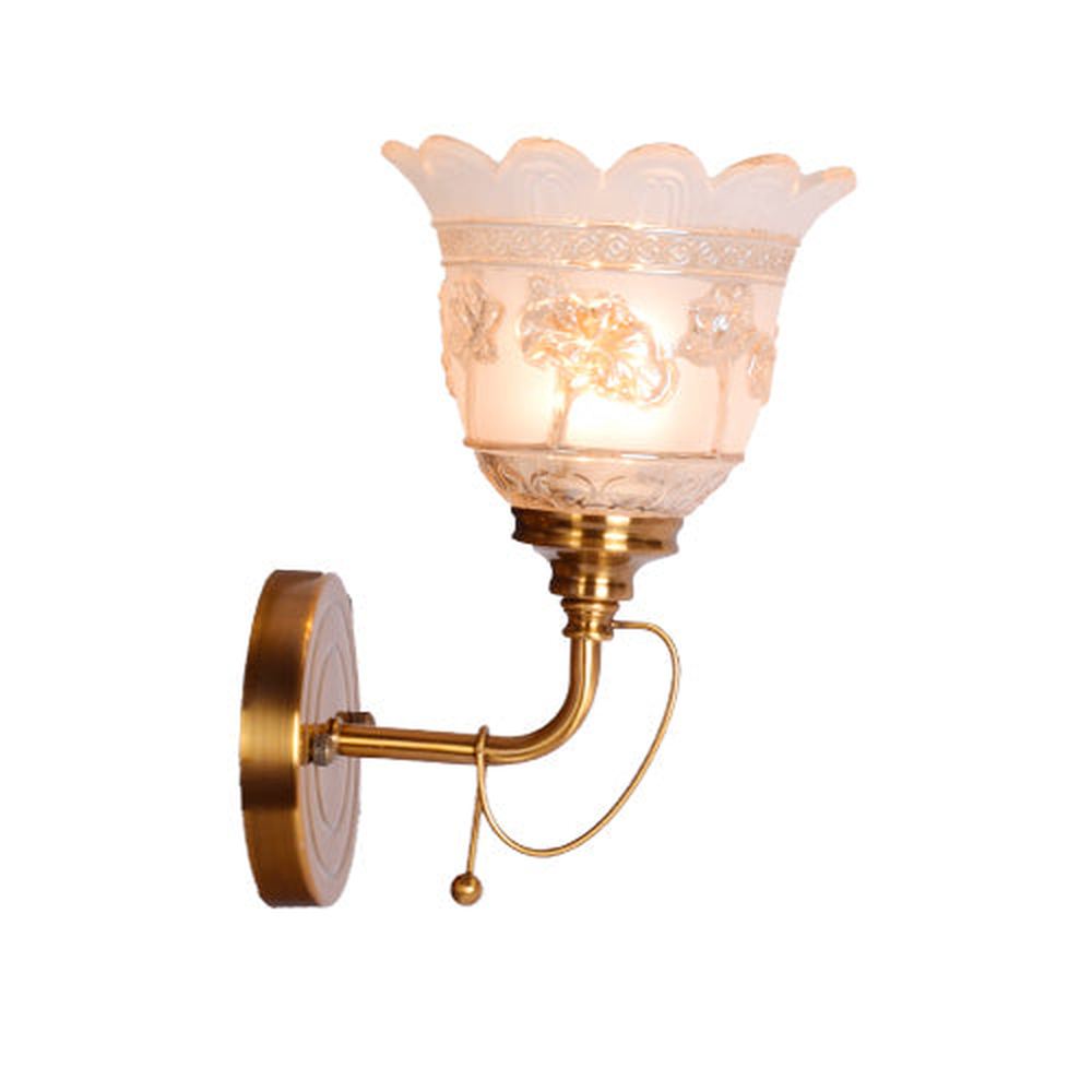 Antique Bronze Wall Light, E14-Starry Night